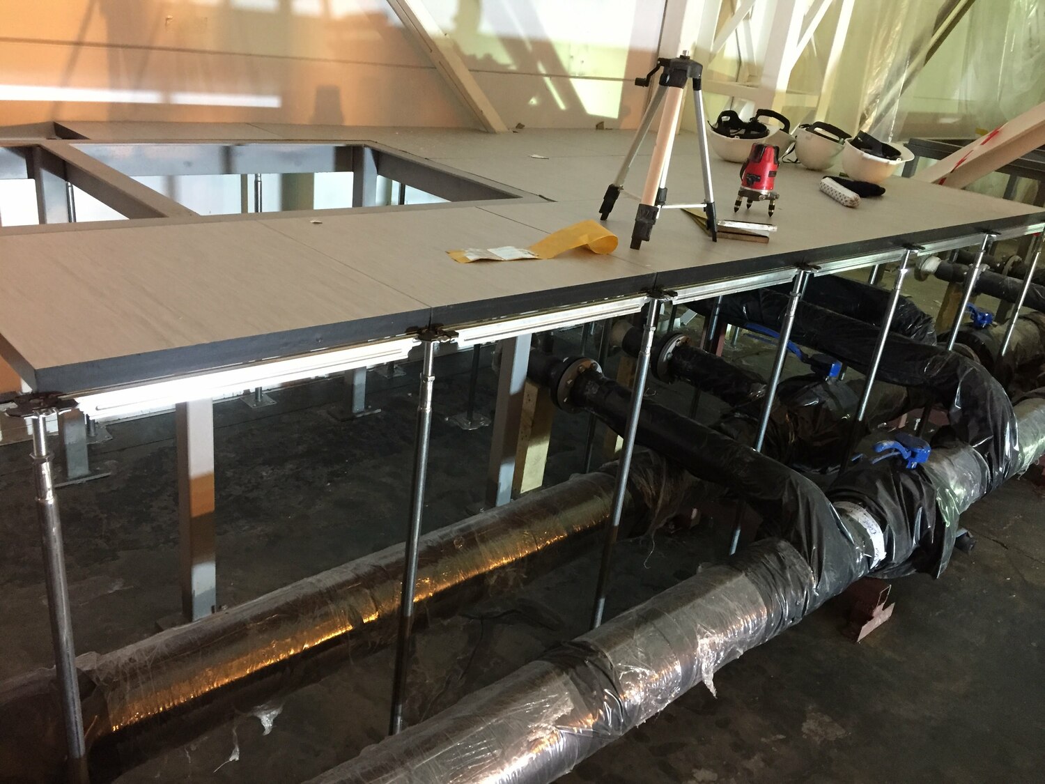 Фальшпол в ЦОД 